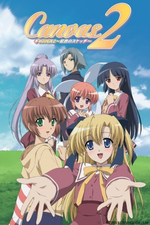 Nonton Canvas 2: Nijiiro no Sketch Sub Indo