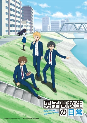 Nonton Danshi Koukousei no Nichijou Sub Indo
