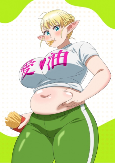 Nonton Elf-san wa Yaserarenai.: Hami Niku no Shima/Calorie Lovers Sub Indo