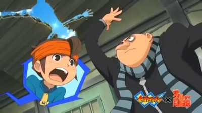 Nonton Inazuma Eleven x Kaitou Gru no Tsuki Dorobou Sub Indo