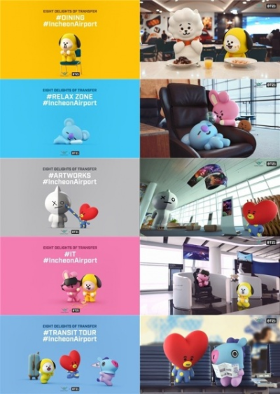 Nonton Incheon Airport x BT21: Eight Delights of Transfer Sub Indo