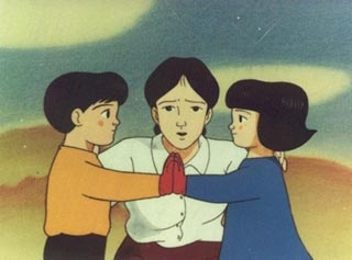 Nonton Nat-chan no Akai Tebukuro Sub Indo