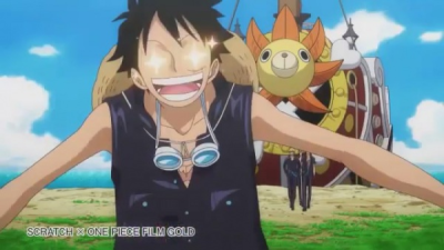 Nonton Scratch x One Piece Film: Gold Sub Indo