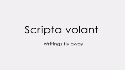 Nonton Scripta Volant Sub Indo
