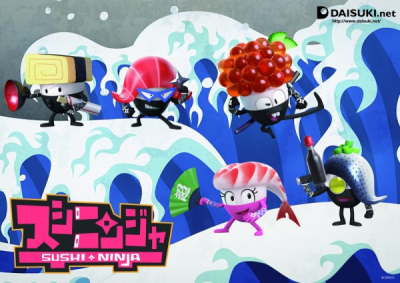 Nonton Sushi Ninja Sub Indo