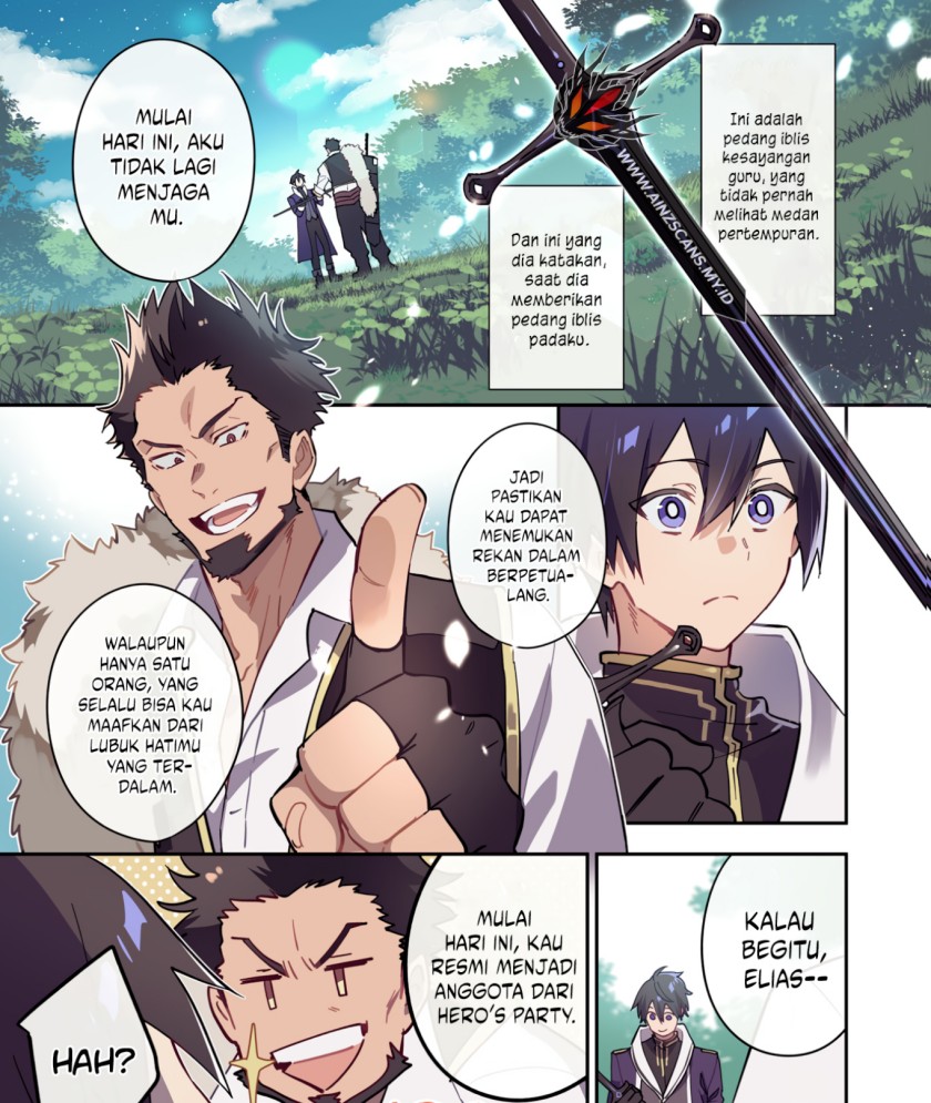 0 Magic, a High Spirit, and a Demonic Sword Chapter 1 - halaman 2