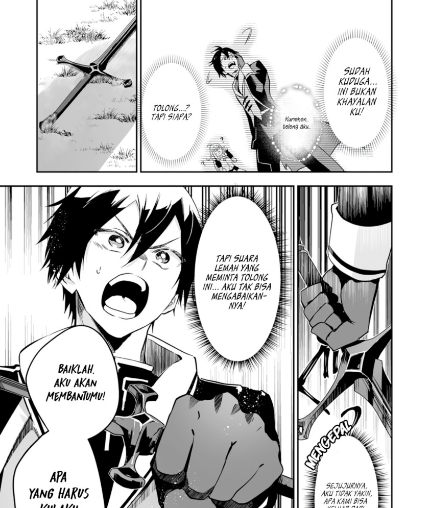 0 Magic, a High Spirit, and a Demonic Sword Chapter 1 - halaman 32
