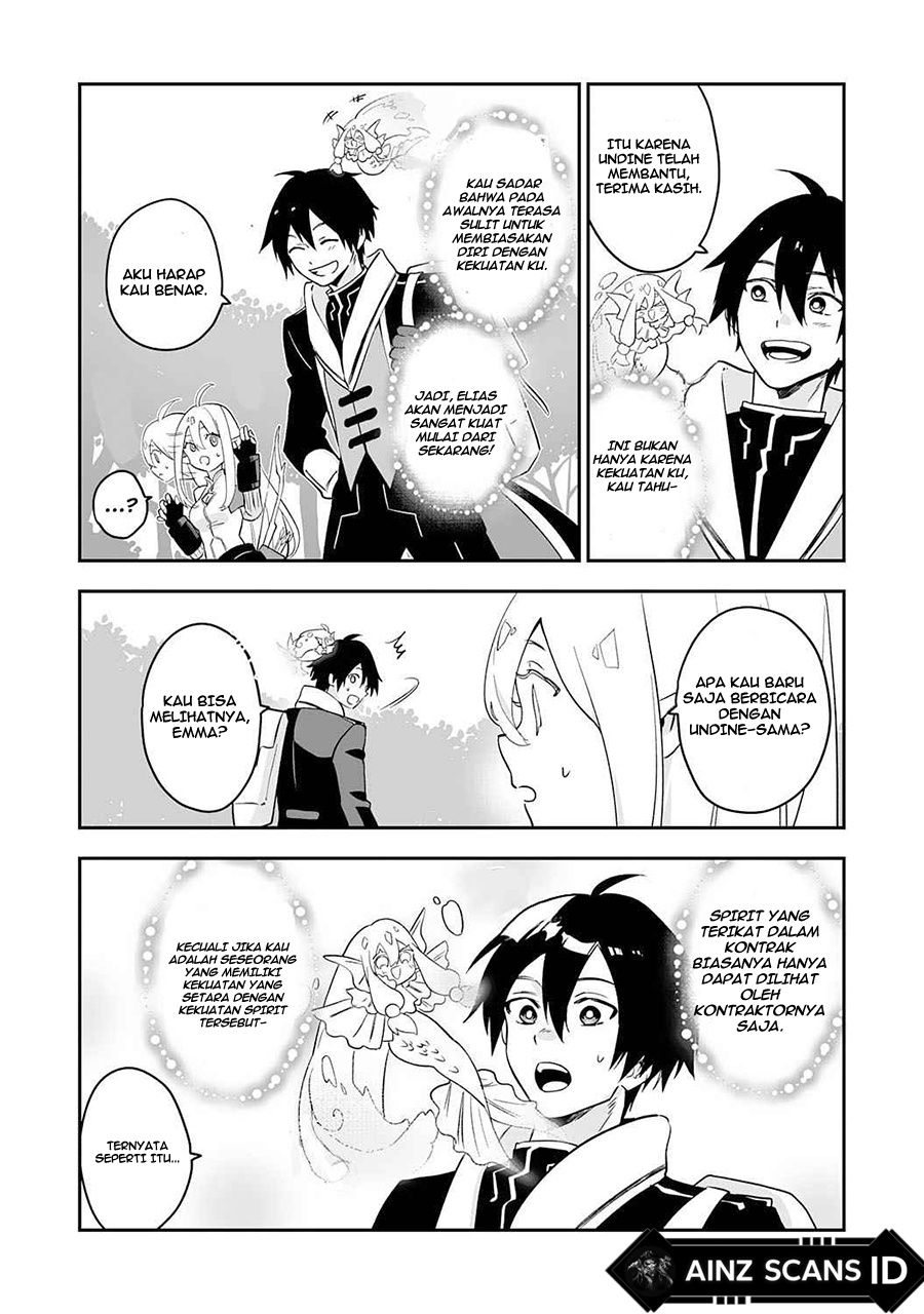 0 Magic, a High Spirit, and a Demonic Sword Chapter 2 - halaman 22