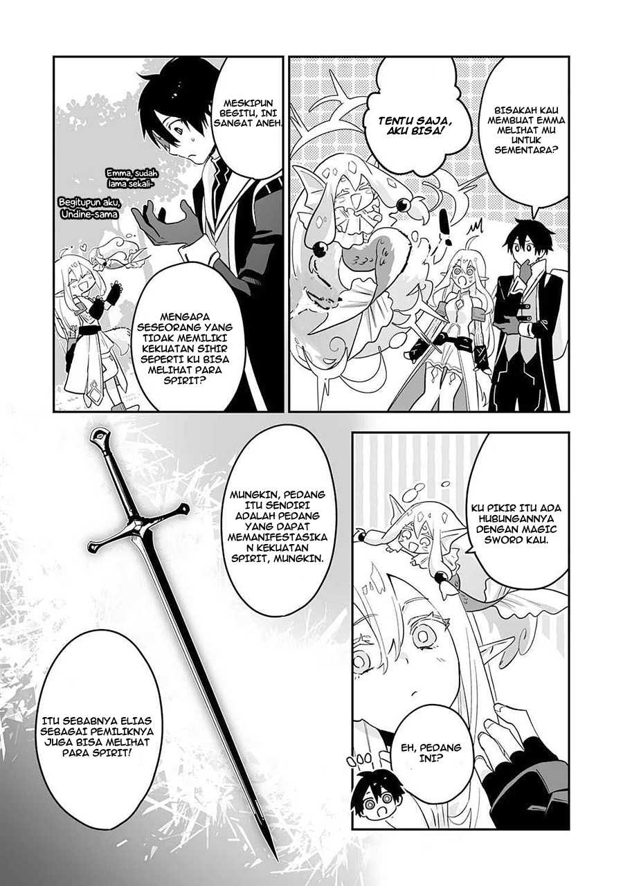 0 Magic, a High Spirit, and a Demonic Sword Chapter 2 - halaman 23