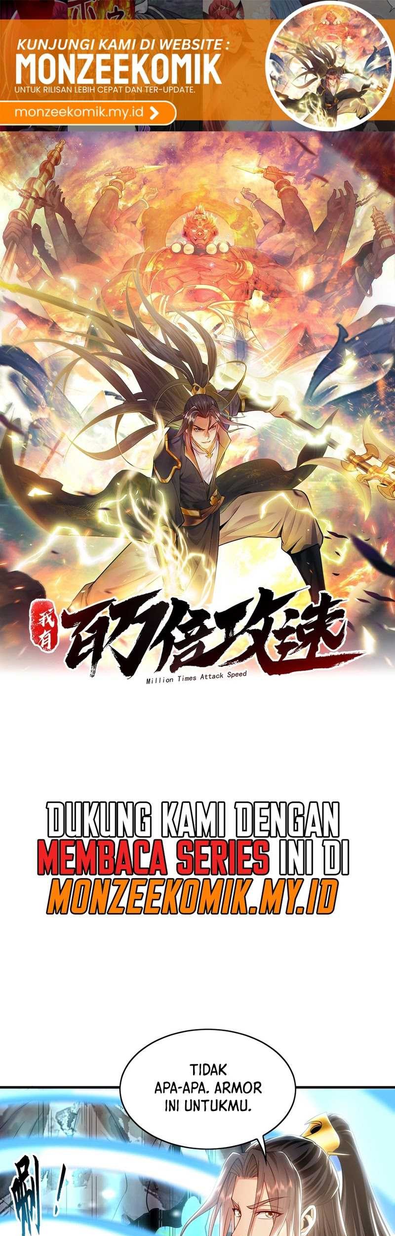 1 Million Times Attack Speed Chapter 68 - halaman 2