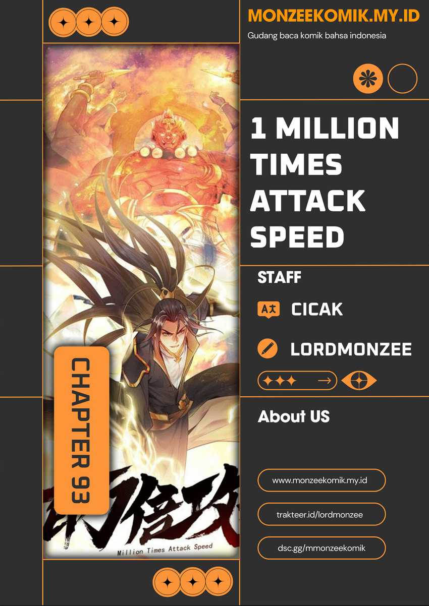 1 Million Times Attack Speed Chapter 93 - halaman 1