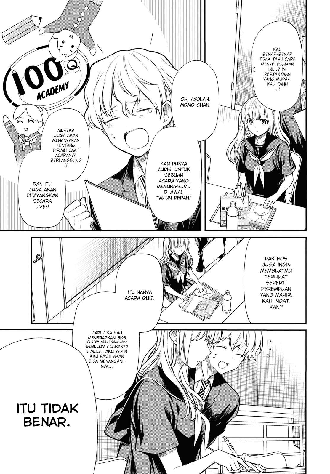 1-nen A-gumi no Monster Chapter 18 - halaman 15