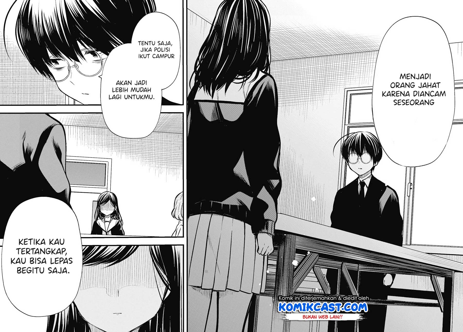 1-nen A-gumi no Monster Chapter 24 - halaman 22