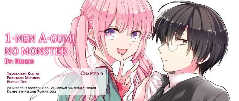 1-nen A-gumi no Monster Chapter 6 - halaman 30