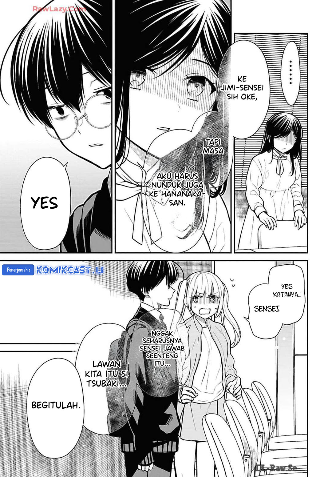1-nen A-gumi no Monster Chapter 73 - halaman 11