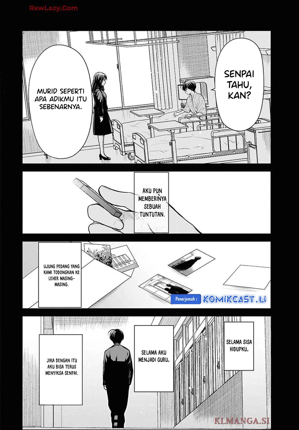 1-nen A-gumi no Monster Chapter 76 - halaman 12
