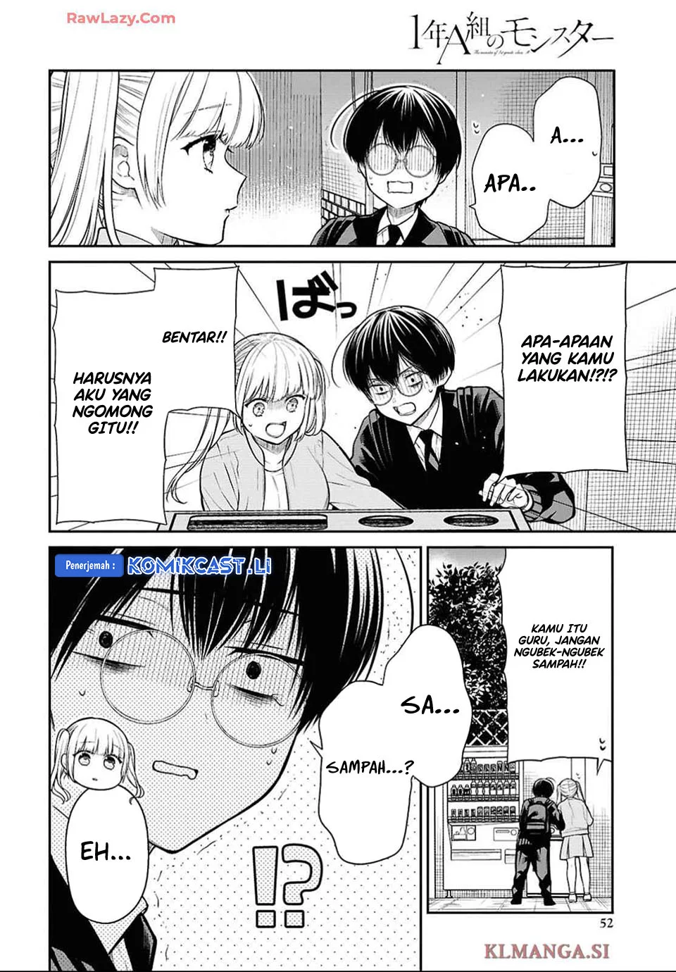1-nen A-gumi no Monster Chapter 76 - halaman 22