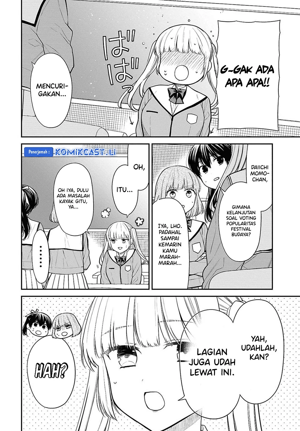 1-nen A-gumi no Monster Chapter 77 - halaman 8