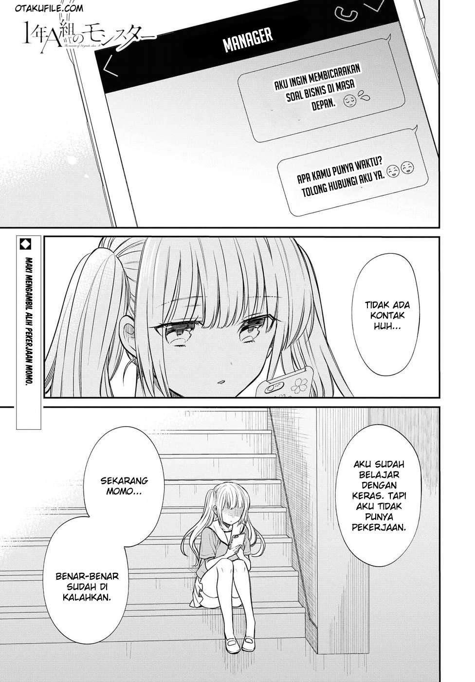 1-nen A-gumi no Monster Chapter 8 - halaman 1