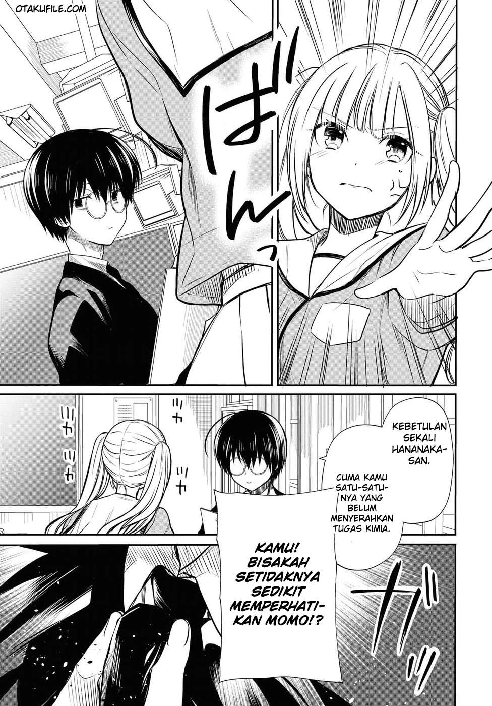 1-nen A-gumi no Monster Chapter 8 - halaman 13