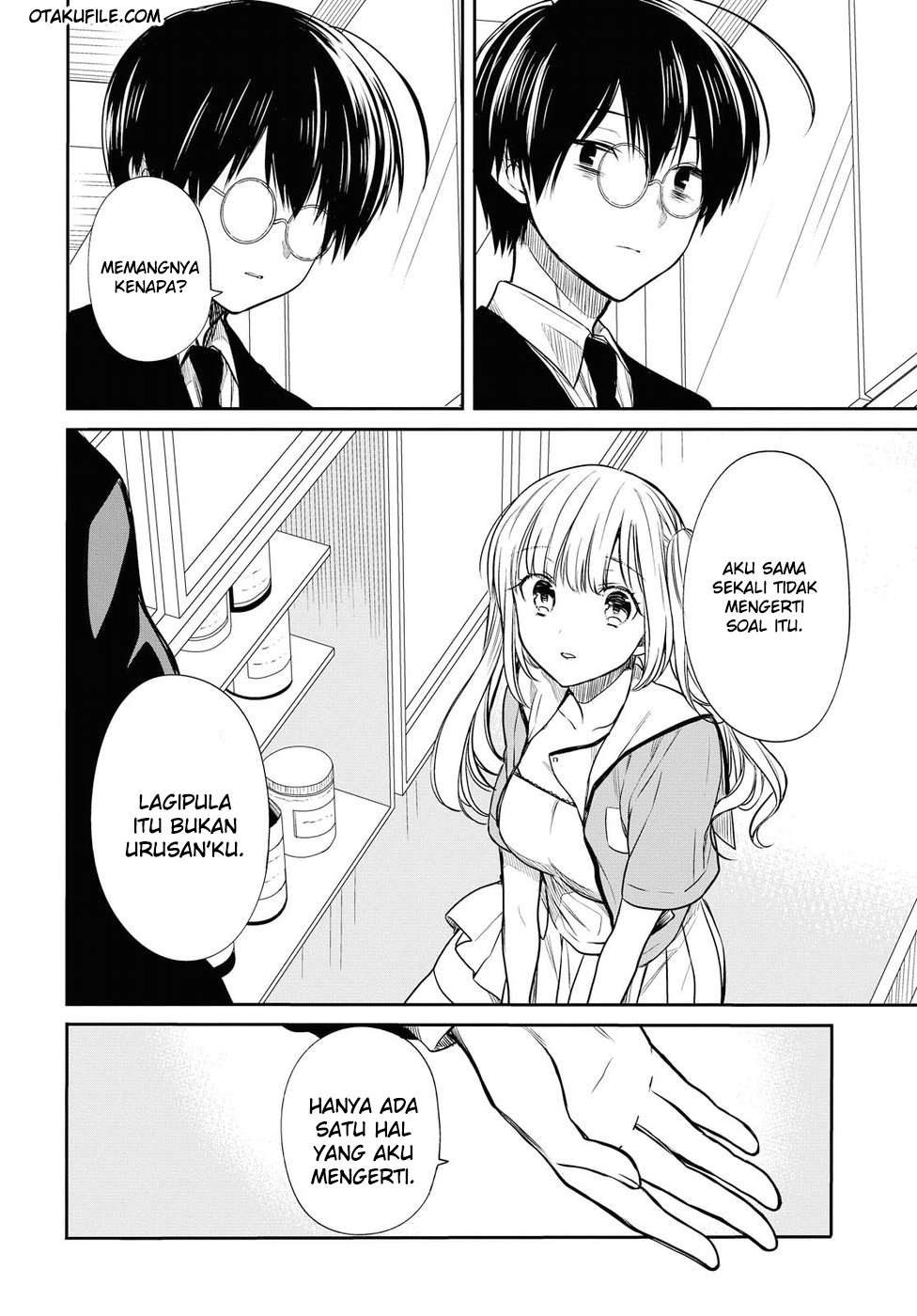 1-nen A-gumi no Monster Chapter 8 - halaman 22