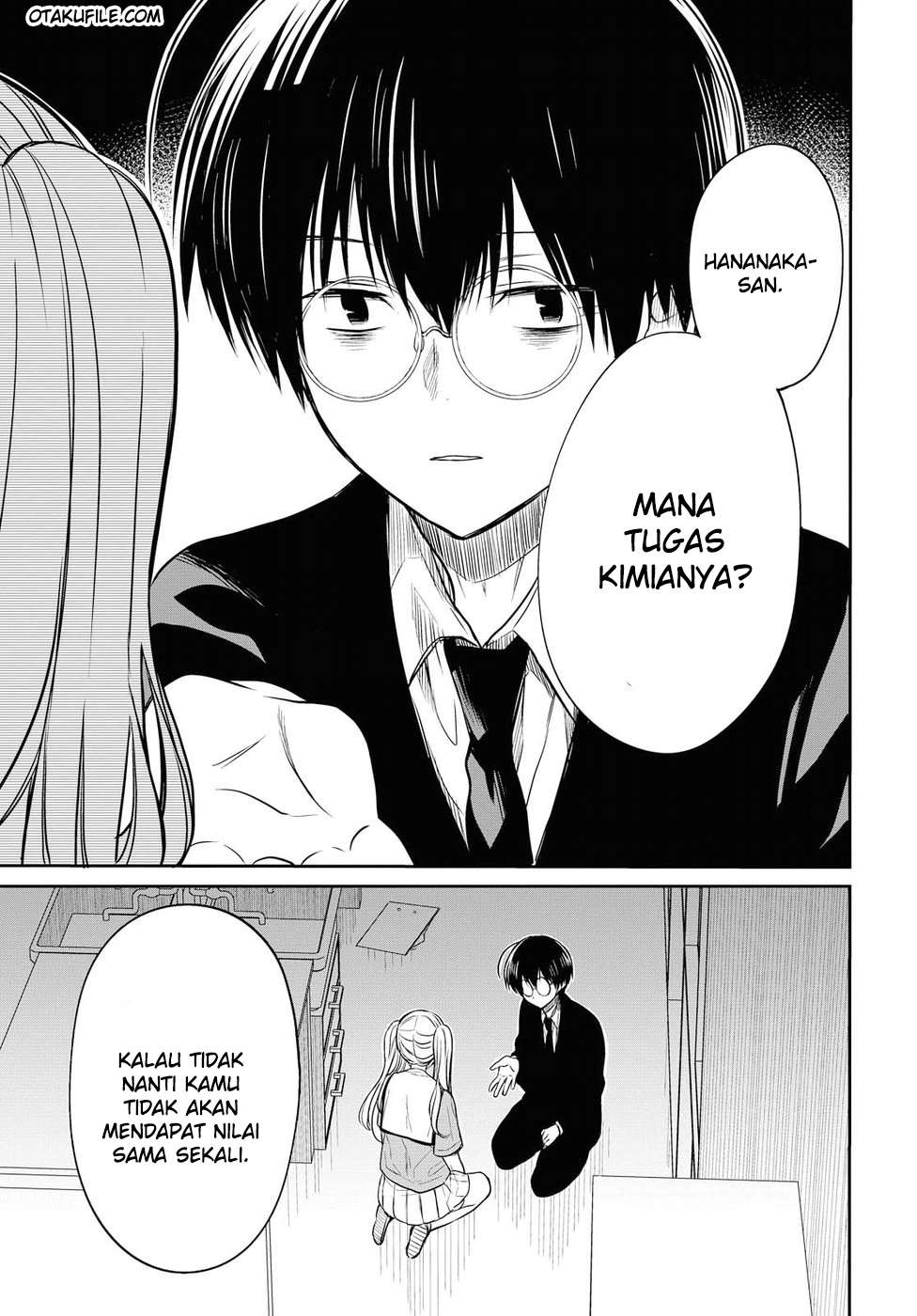 1-nen A-gumi no Monster Chapter 8 - halaman 23