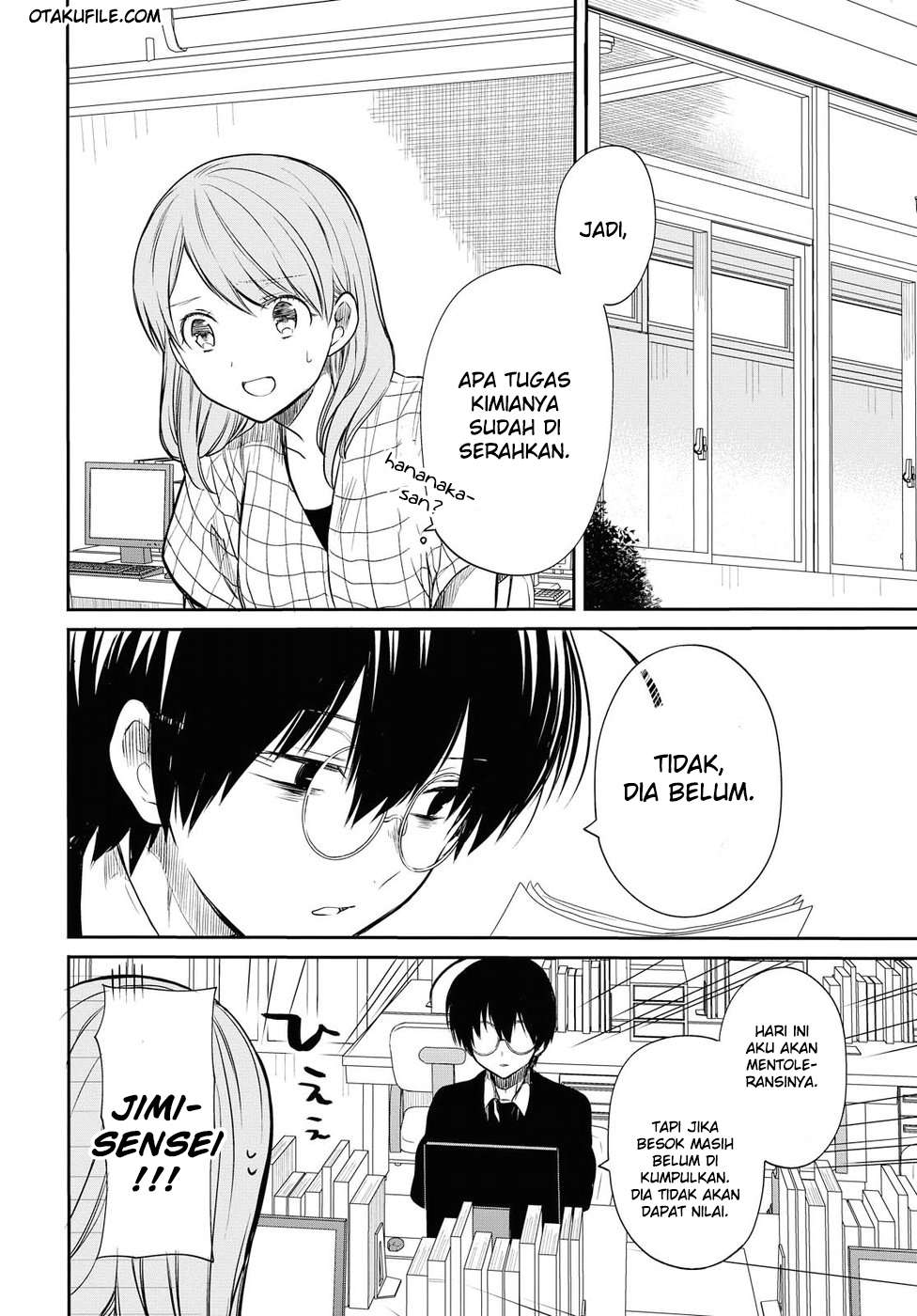 1-nen A-gumi no Monster Chapter 8 - halaman 24