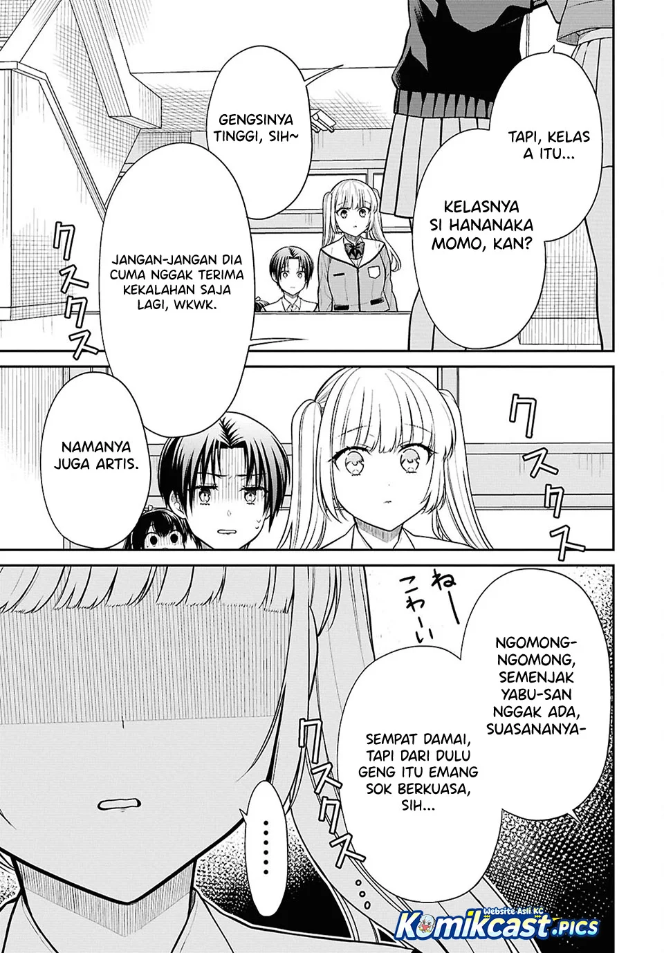 1-nen A-gumi no Monster Chapter 86 - halaman 7