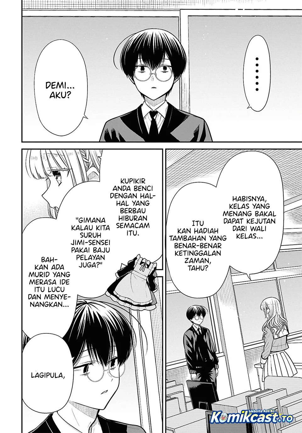 1-nen A-gumi no Monster Chapter 88 - halaman 11