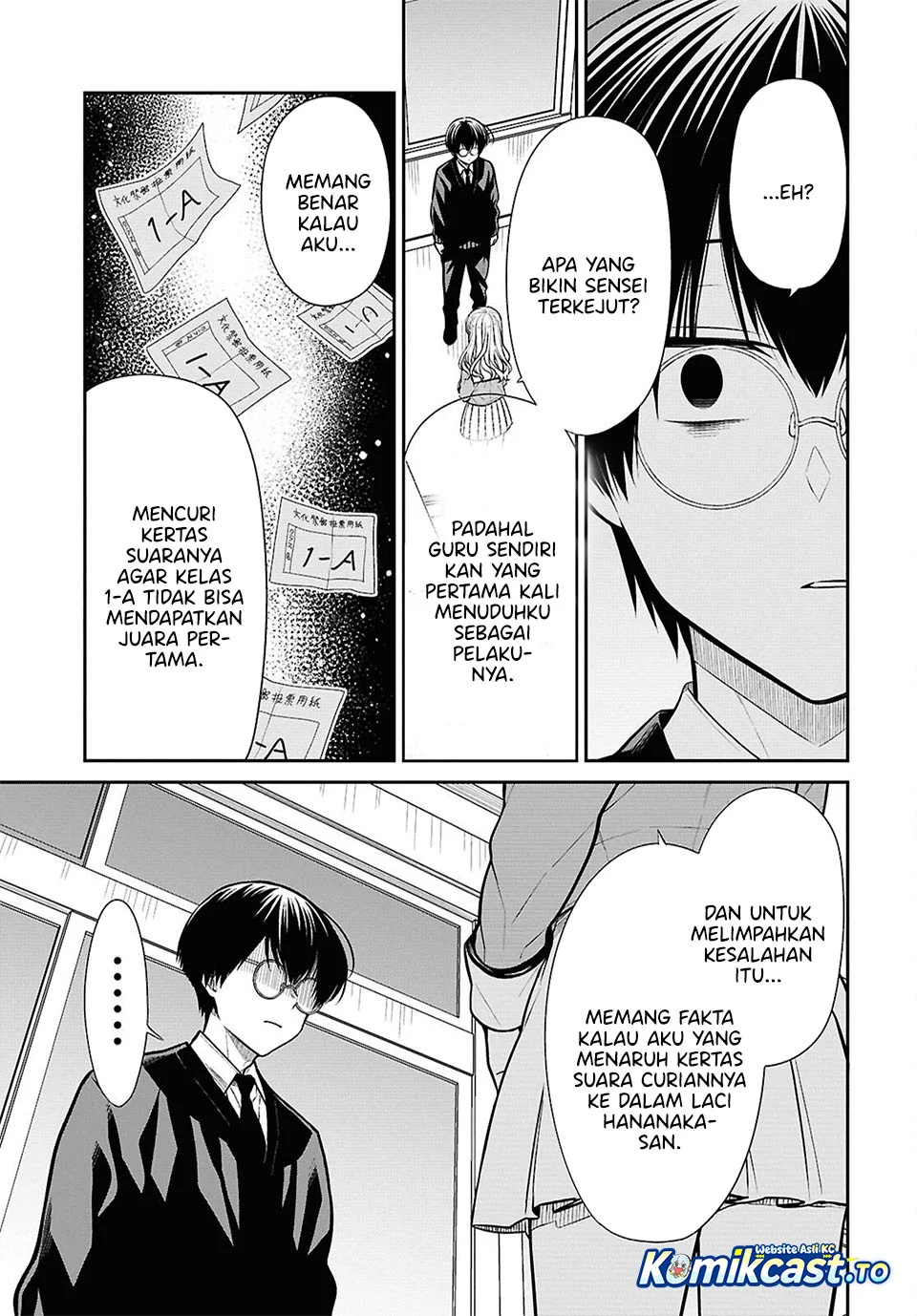 1-nen A-gumi no Monster Chapter 88 - halaman 8