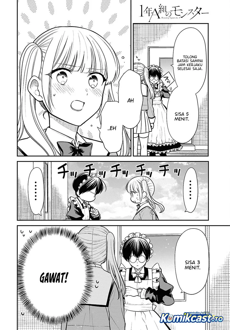 1-nen A-gumi no Monster Chapter 89 - halaman 16