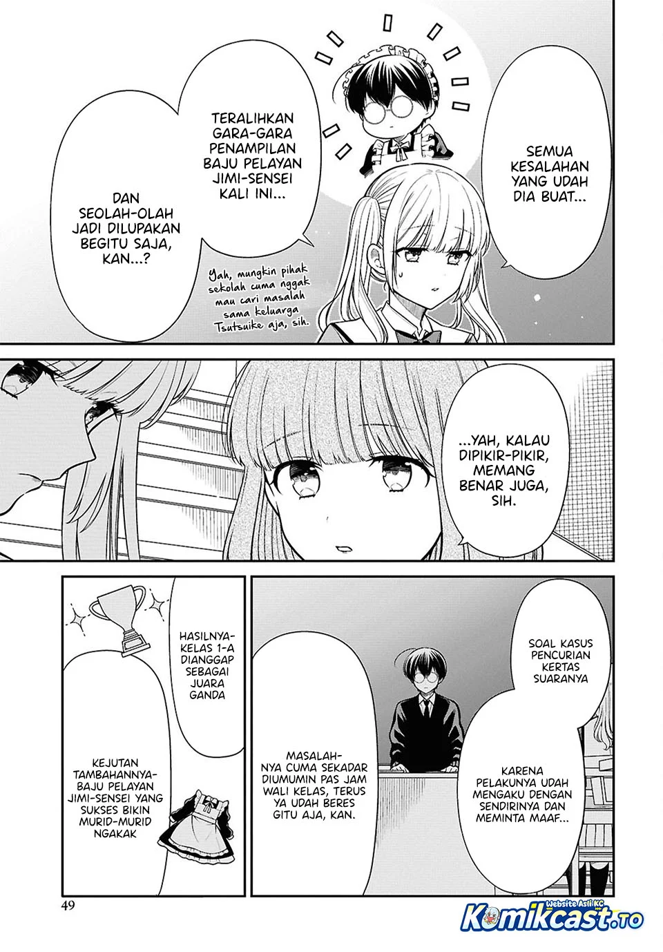 1-nen A-gumi no Monster Chapter 89 - halaman 5