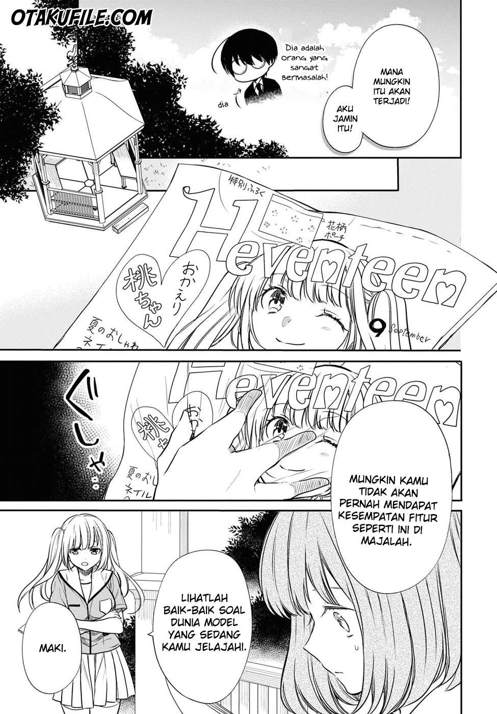 1-nen A-gumi no Monster Chapter 9 - halaman 19