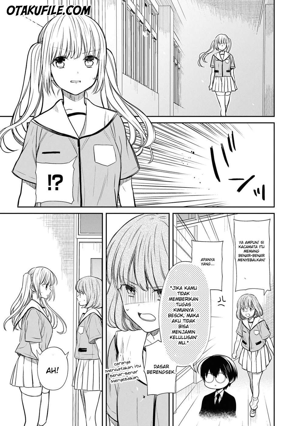 1-nen A-gumi no Monster Chapter 9 - halaman 7
