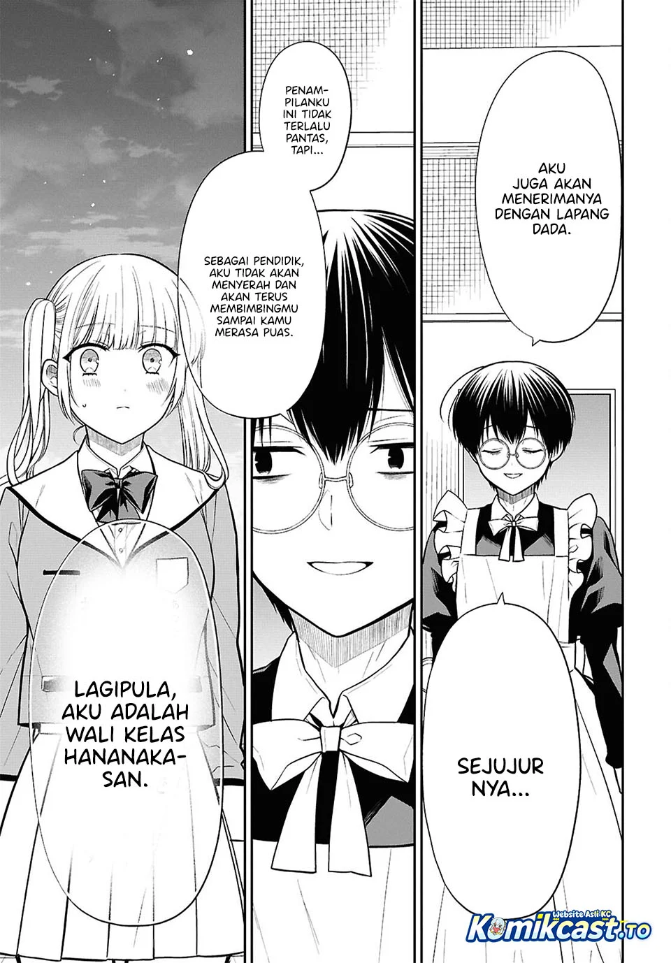 1-nen A-gumi no Monster Chapter 90 - halaman 12