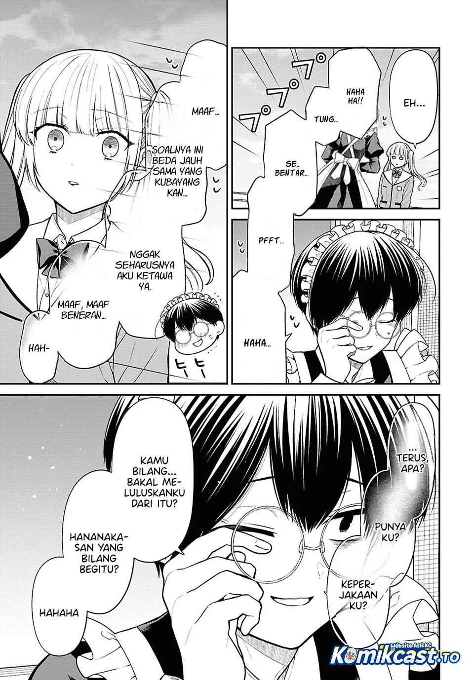1-nen A-gumi no Monster Chapter 90 - halaman 5