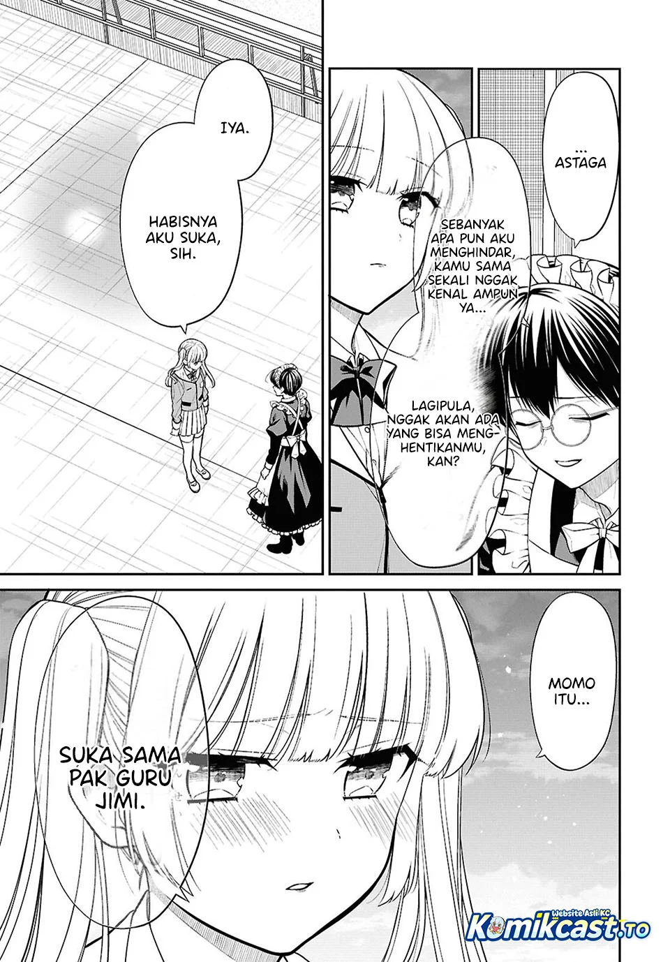 1-nen A-gumi no Monster Chapter 90 - halaman 7
