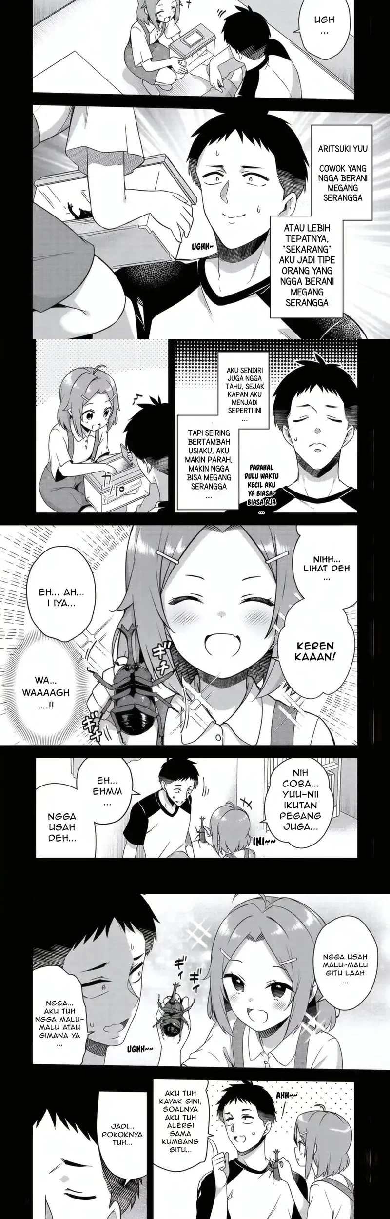 10-nenburi ni Saikai shita Kusogaki wa Seijun Bishoujo JK ni Seichou shiteita Chapter 11.1 - halaman 3