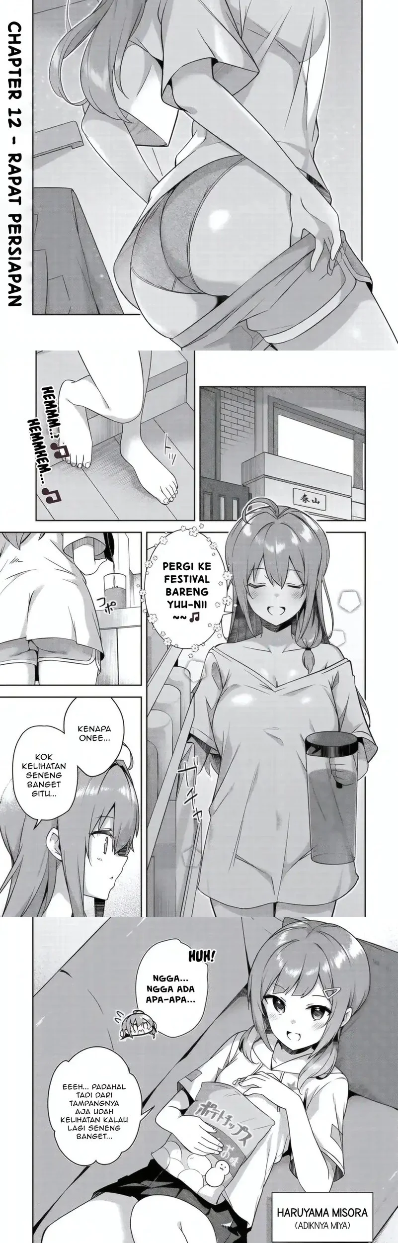 10-nenburi ni Saikai shita Kusogaki wa Seijun Bishoujo JK ni Seichou shiteita Chapter 12.1 - halaman 3