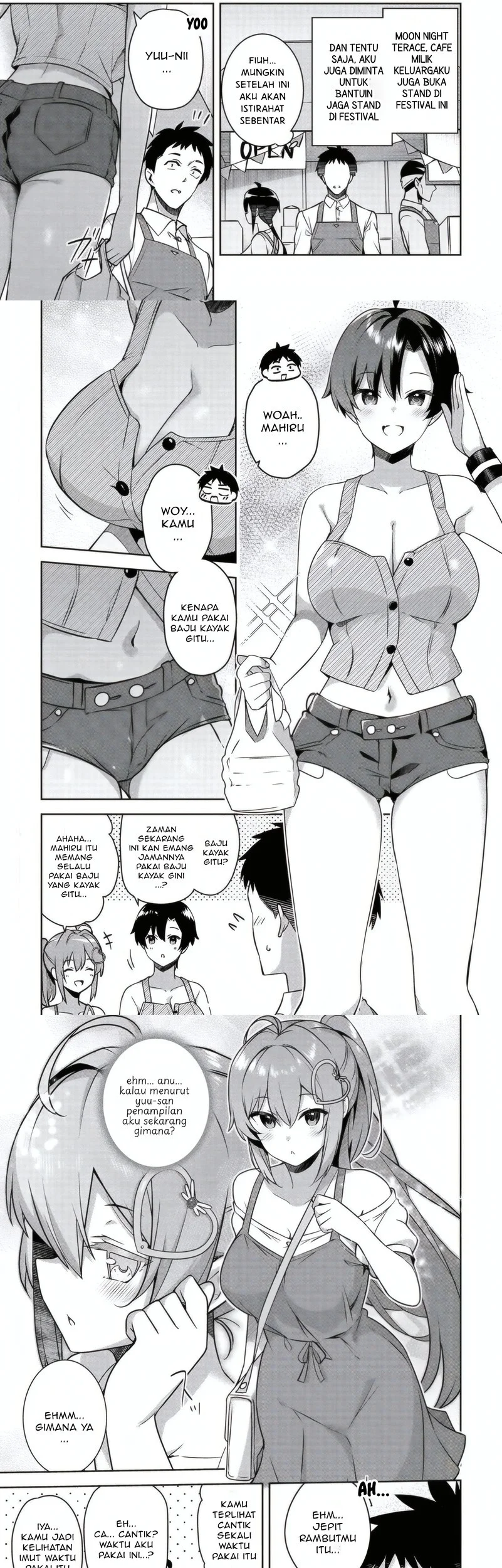 10-nenburi ni Saikai shita Kusogaki wa Seijun Bishoujo JK ni Seichou shiteita Chapter 13.1 - halaman 4