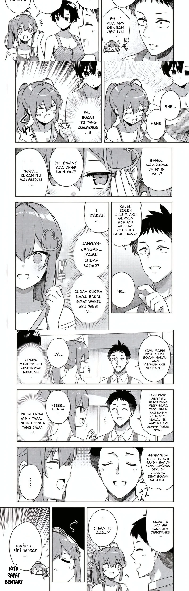 10-nenburi ni Saikai shita Kusogaki wa Seijun Bishoujo JK ni Seichou shiteita Chapter 13.1 - halaman 5