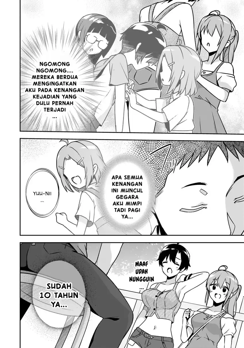 10-nenburi ni Saikai shita Kusogaki wa Seijun Bishoujo JK ni Seichou shiteita Chapter 13.2 - halaman 5