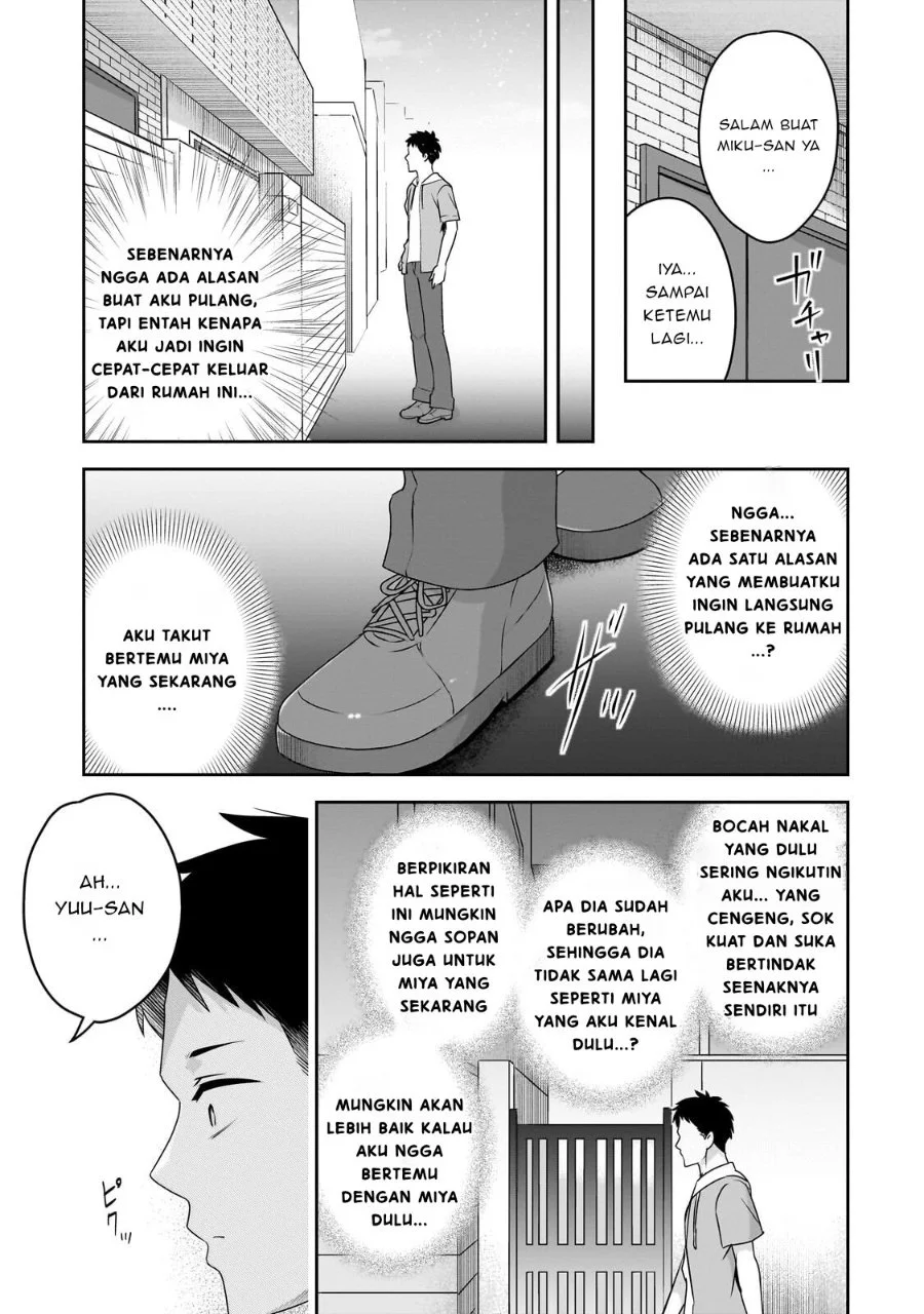 10-nenburi ni Saikai shita Kusogaki wa Seijun Bishoujo JK ni Seichou shiteita Chapter 17.2 - halaman 10