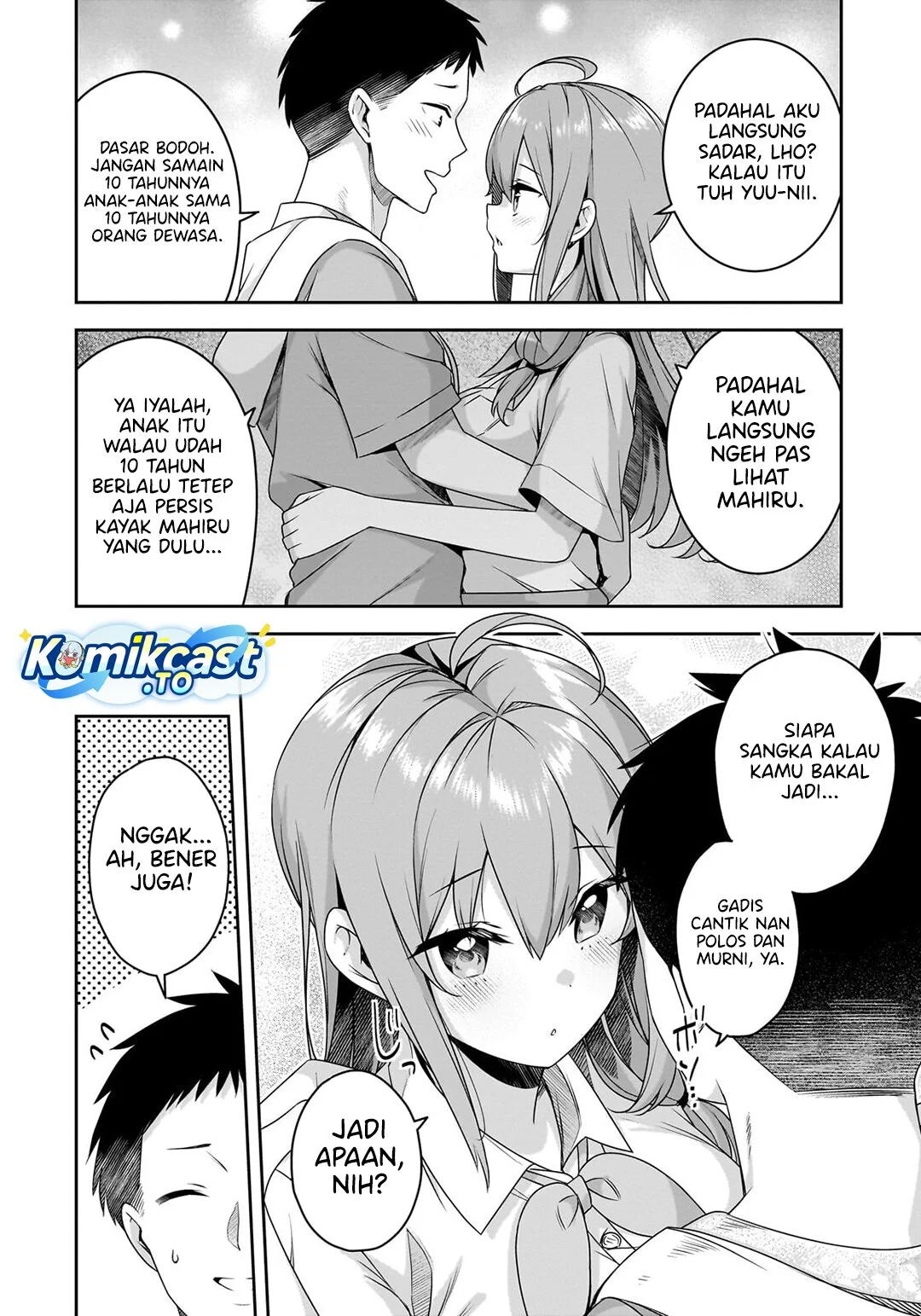 10-nenburi ni Saikai shita Kusogaki wa Seijun Bishoujo JK ni Seichou shiteita Chapter 18.2 - halaman 4