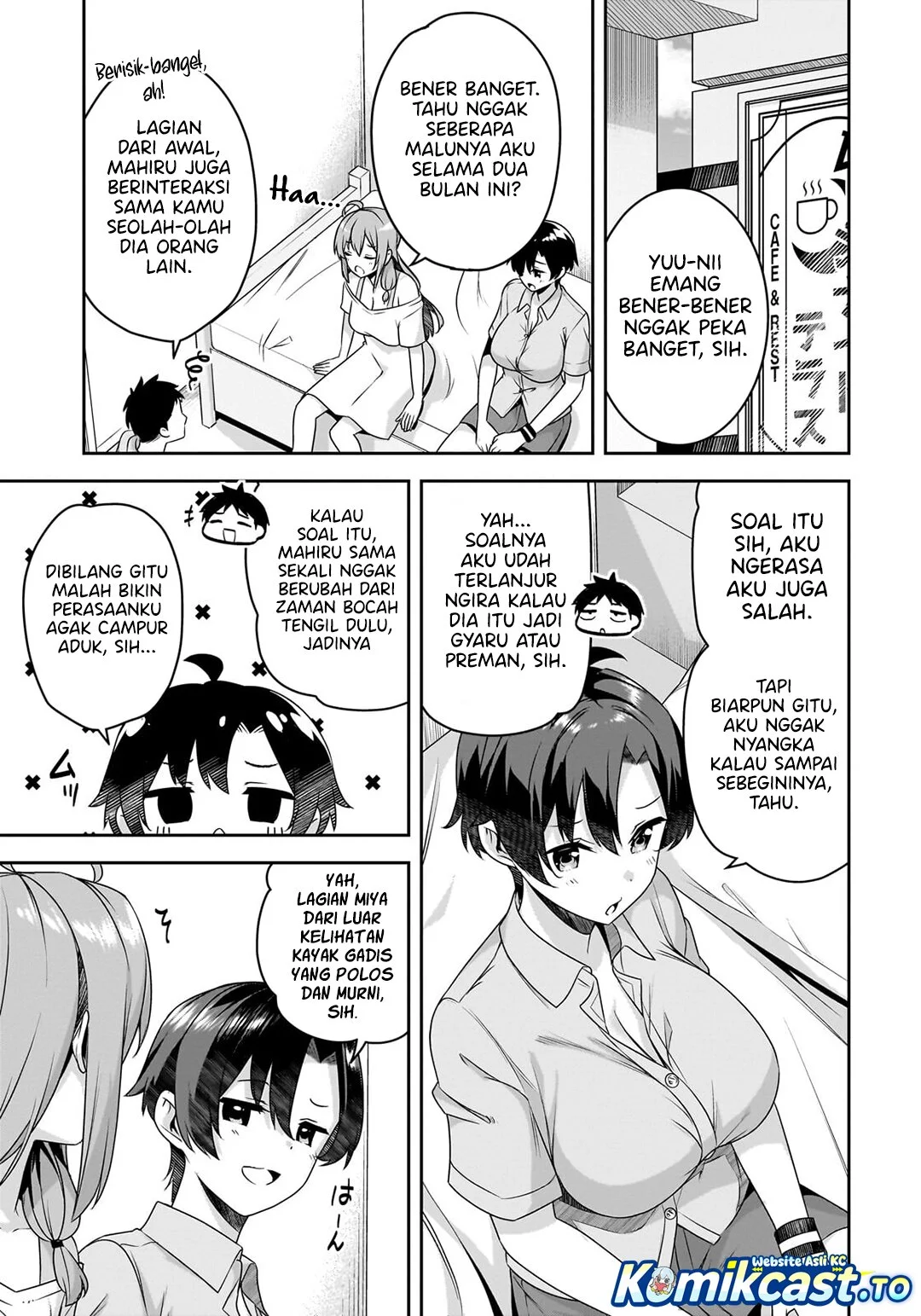 10-nenburi ni Saikai shita Kusogaki wa Seijun Bishoujo JK ni Seichou shiteita Chapter 18.2 - halaman 9