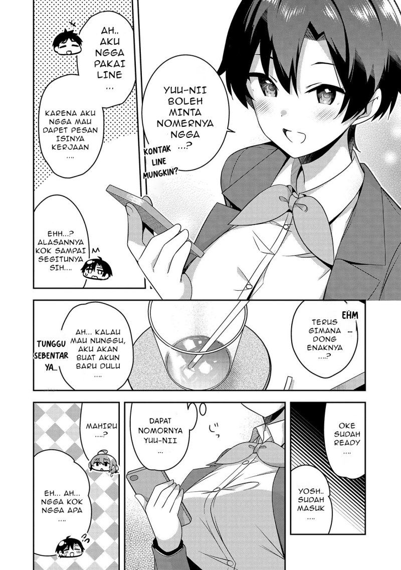 10-nenburi ni Saikai shita Kusogaki wa Seijun Bishoujo JK ni Seichou shiteita Chapter 6.1 - halaman 11