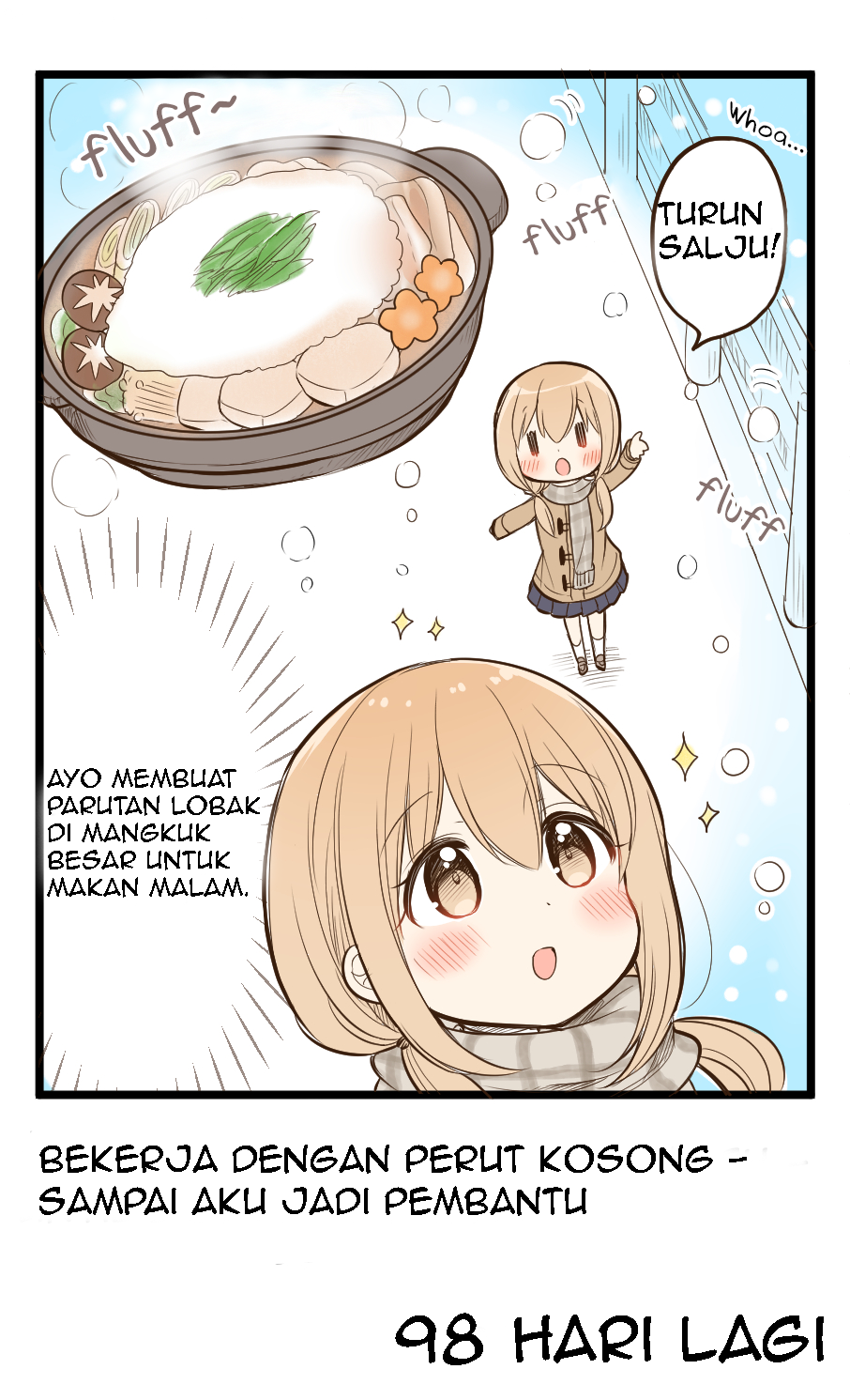 100 Days Until I Collapse from Hunger and Become a Maid Chapter 2 - halaman 1