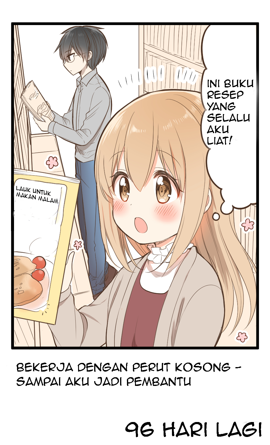 100 Days Until I Collapse from Hunger and Become a Maid Chapter 4 - halaman 1