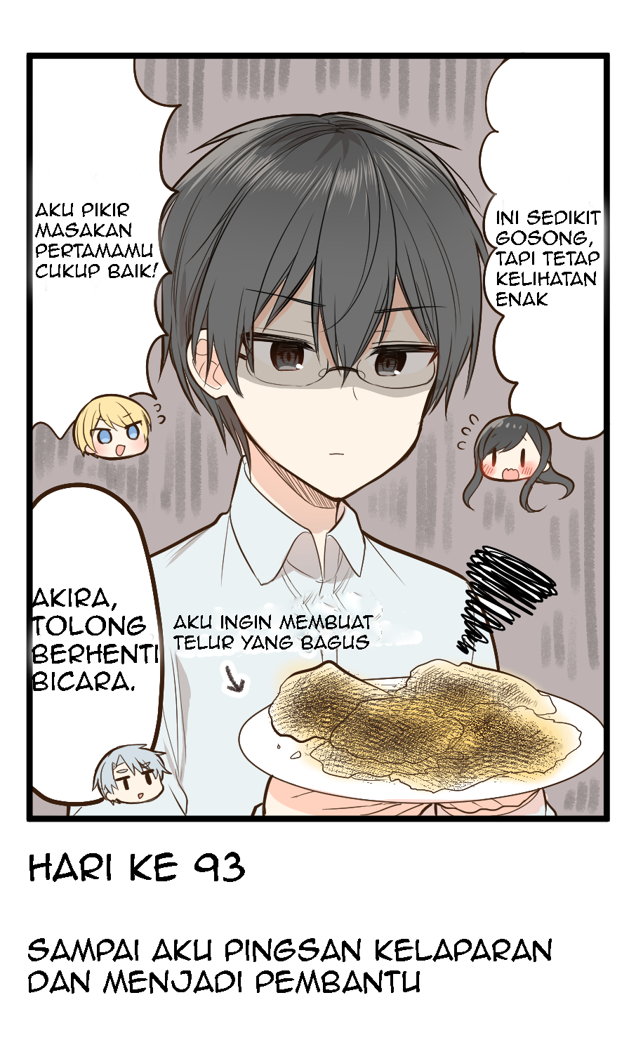 100 Days Until I Collapse from Hunger and Become a Maid Chapter 7 - halaman 1