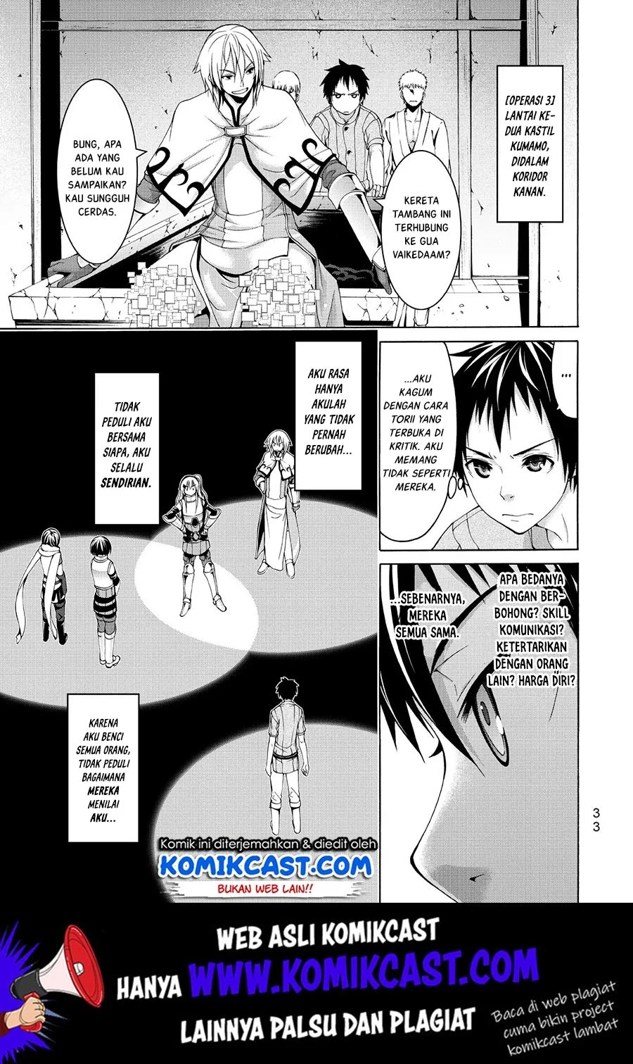 100-man no Inochi no Ue ni Ore wa Tatteiru Chapter 20 - halaman 35